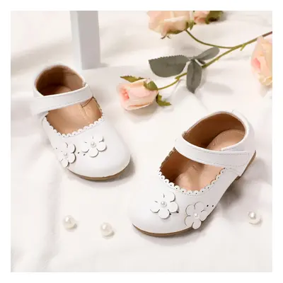 Toddler/Kids Girl Casual 3D Hyper-Tactile Floral Velcro Leather Shoes