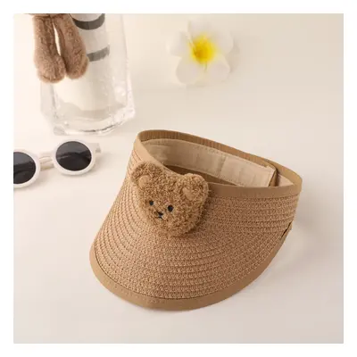 Toddler Girl/Boy Childlike Super Cute Bear-Shaped Sun Hat with Head Coverage