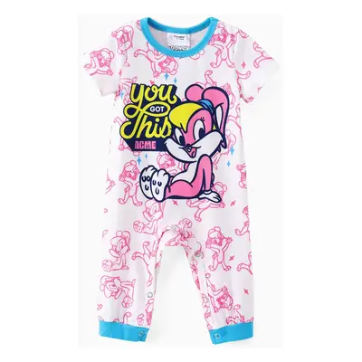 Looney Tunes Baby Girls/Boys 1pc Character Print Long-legged Romper