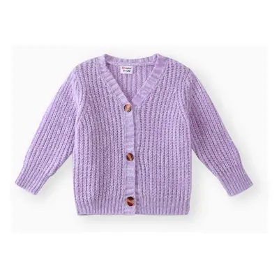 Baby Knit Cardigans Button Sweater Coat