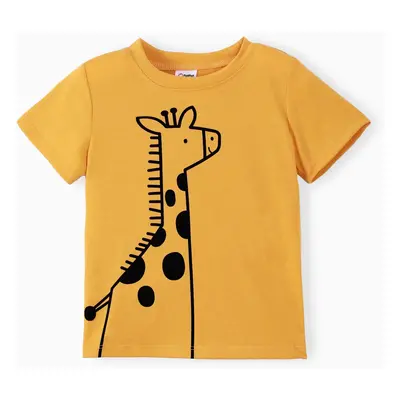 Toddler Boy Animal Print Short-sleeve Tee