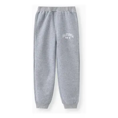 Kid Boy Casual Letter Pattern Oversized Pants