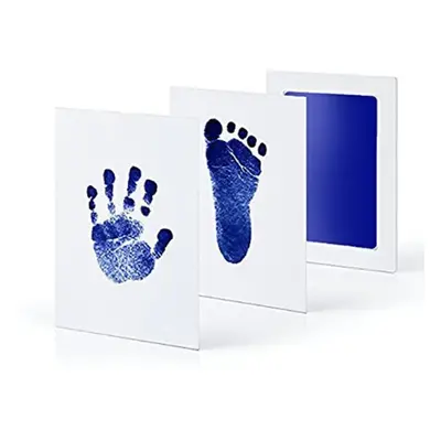 Non-Toxic Baby Handprint Footprint Inkless Hand Inkpad Watermark Infant Souvenirs Casting Clay N