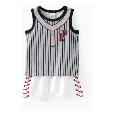 Baby Boy 2pcs Sporty Tank Top and Shorts Set