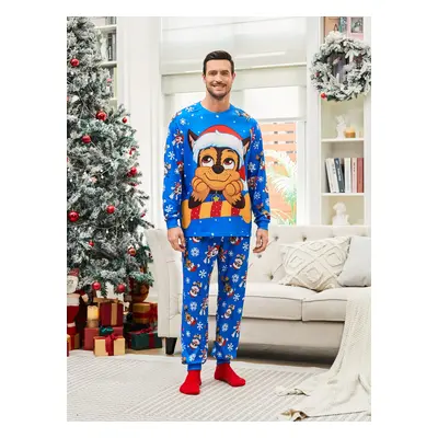 PAW Patrol Christmas Big Graphic Family Matching Pajamas Sets(Flame Resistant)