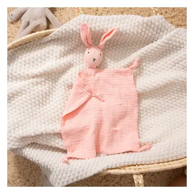 Rabbit Muslin Cotton Double-Layered Baby Drool Bib