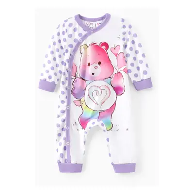 Care Bears Baby Girl Character Print Long-sleeve Cute Romper/One Piece