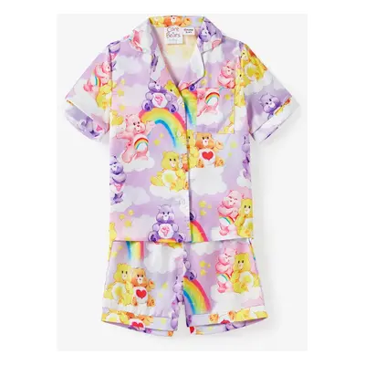 Care Bear Mommy and Me Character All-over Rainbow Gradient Print Casual Set