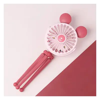 Mini Stroller Fan Clip-on Portable Handheld Fan USB Charging with Night Light for Car Seat Crib 