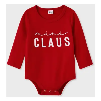 Family Matching Family Claus Long Sleeves Sweatshirt/Romper