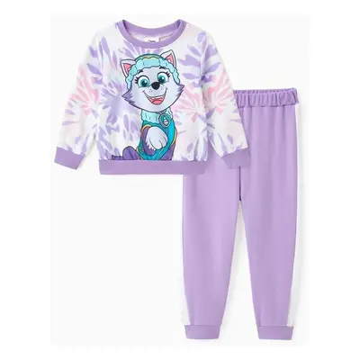 PAW Patrol 2pcs Toddler Girl/Boy Chase Skye Everest Pullover Sweatshirt and Pants Set