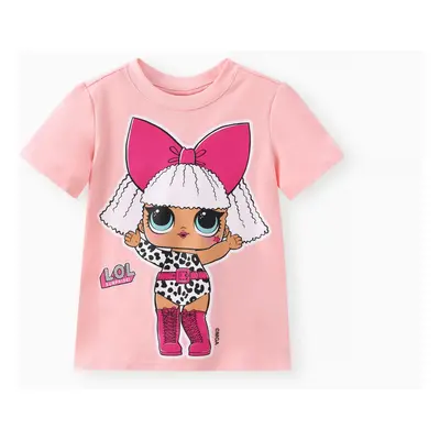 L.O.L. SURPRISE! Toddler/Kid Girl Cotton Character Print Short-sleeveTee