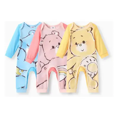 Care Bears Baby Girl/Boy 3pcs Romper Set