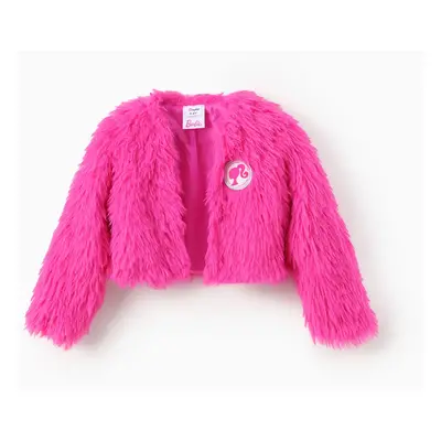 Barbie Outfit Toddler/Kid Girl 1pc Faux Fur Coat