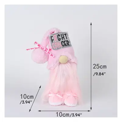 Christmas Pink Home Decoration Christmas Desktop Ornaments Children's Gifts