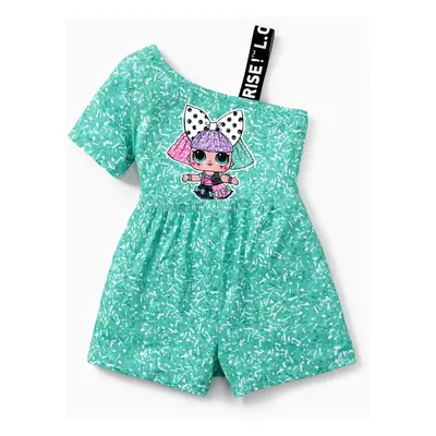 L.O.L. SURPRISE! Toddler Girl/Kid Girl Off-shoulder jumpsuit