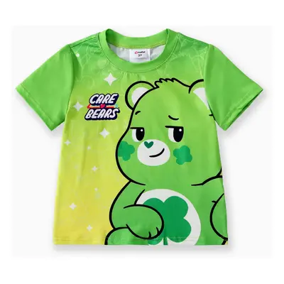 Care Bear Toddler/Kid Boys/Girls 1pc Character Gradient Print T-shirt