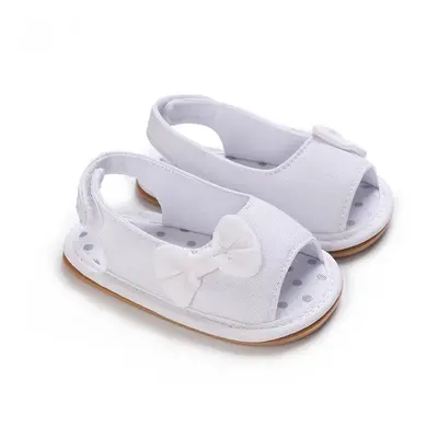 Baby / Toddler Girl Pretty Solid Bowknot Sandals