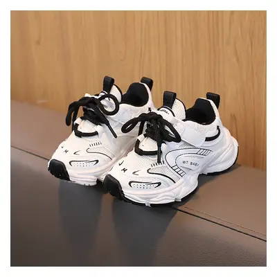 Toddler/Kids Girl/Boy Sporty Stitched Fabric Sports Shoes