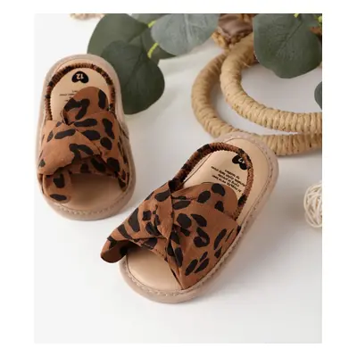 Baby/Toddler Girl Solid Color Elastic Band Leather Pre-Walker Shoes