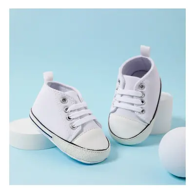 Baby / Toddler Simple Solid Lace Up Prewalker Shoes