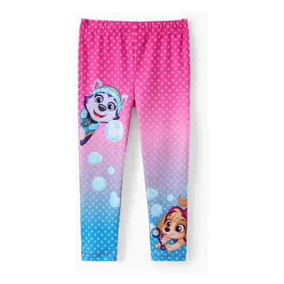 PAW Patrol Toddler Girl Puppy Blowing Bubbles Fun Gradient Leggings