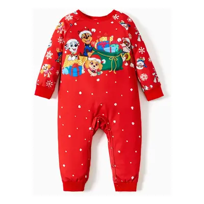 PAW Patrol Christmas Big Graphic Family Matching Pajamas Sets(Flame Resistant)