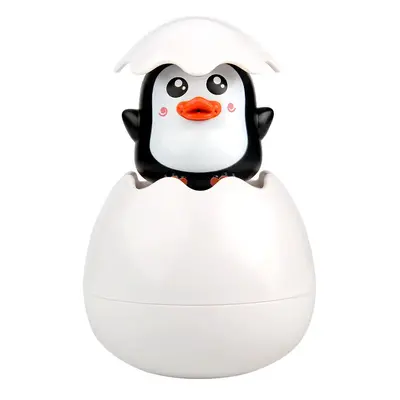 Bathroom Water Spray Egg with Penguin and Duck Design (Random Expression Pattern)