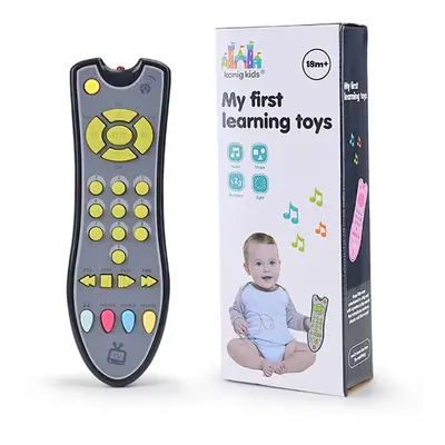 Baby Simulation Musical Remote TV Controller Instrument with Music English Learning Remote Contr