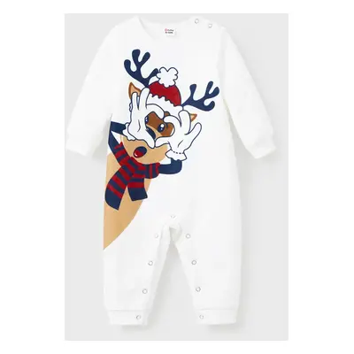 Christmas Family Matching Fun Quirky Reindeer Graphic Tops