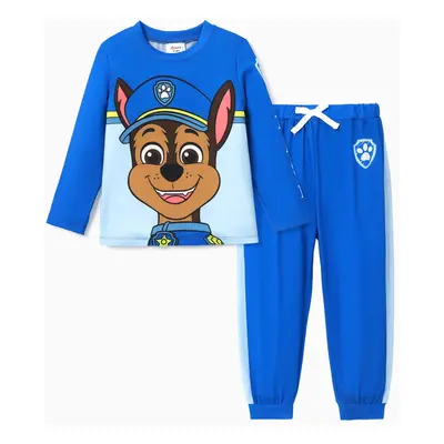 PAW Patrol Toddler Boy/Girl 2-Piece Chase/Marshall/Skye/Rubble/Everest Cartoon Print Top and Pan