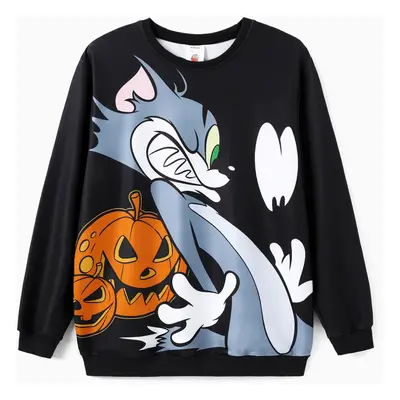 Tom and Jerry Family matching Halloween Pumpkin Long-sleeve Top