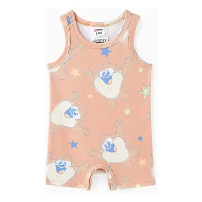 Looney Tunes Baby Boy/Girl Star print Sleeveless Romper