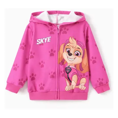 PAW Patrol Toddler Boy/Girl 1pc Chase/Skye Paw Pattern Hooded Jacket