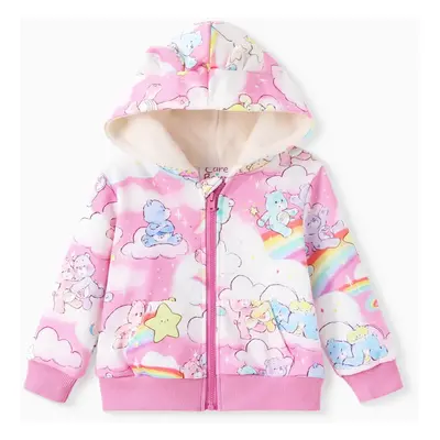 Care Bear Baby/Toddler Boy/Girl 1pc 3D Ears Plush Hooded Jacket