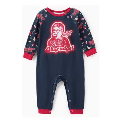 A Christmas Story Family Matching Christmas Character Lantern Pattern Pajama Set (Flame Resistan