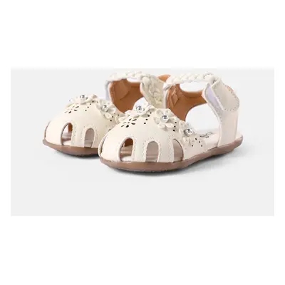 Toddler / Kid Floral Decor Braided Detail Sandals (The direction of the braid is random) (Toddle