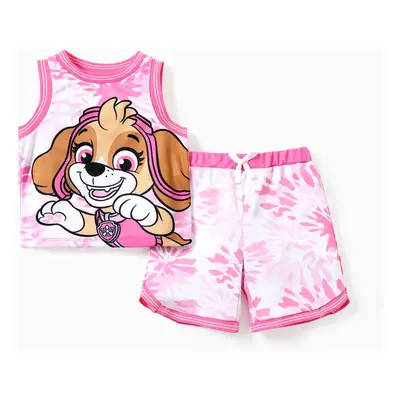 PAW Patrol Boys/Girls Chase/Marshall/Skye/Rubble Children's Sports and Leisure Tie-Dye Print Eff