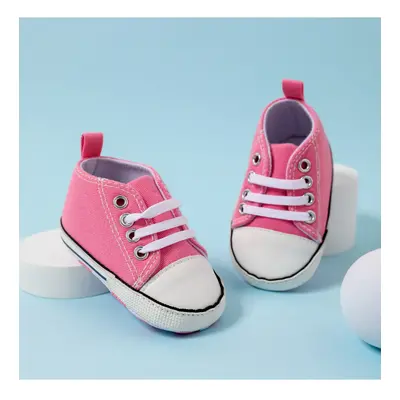 Baby / Toddler Simple Solid Lace Up Prewalker Shoes