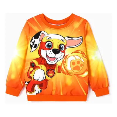 PAW Patrol Toddler Girl/Boy Chase/Marshall/Skye Character Print Pattern Long-sleeve Sweatshirt