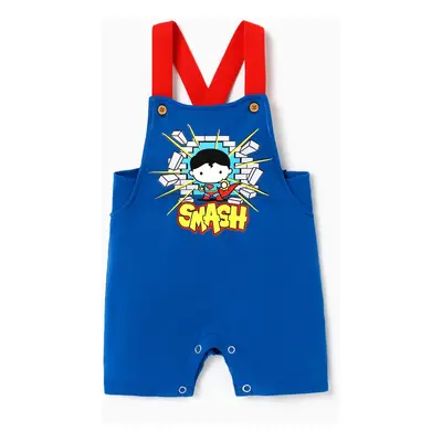 Justice League 1pc Baby Boys Character Print Overalls