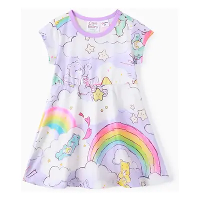 Care Bears Toddler Girl Character Print Dress