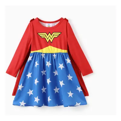 Justice League Family matching Cosplay Costume Superman/Wonder woman Logo Print Long-sleeve Swea