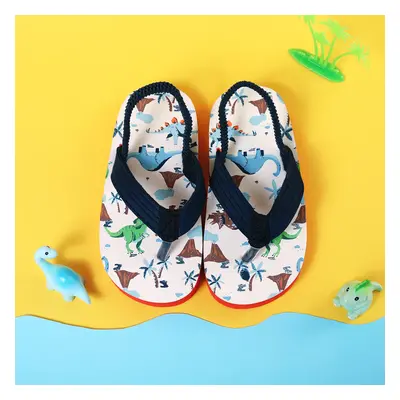 Toddler/Kid Unicorn Rainbow Print Flip-flops Slippers