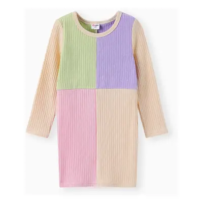 Toddler Girl Colorblock Dress