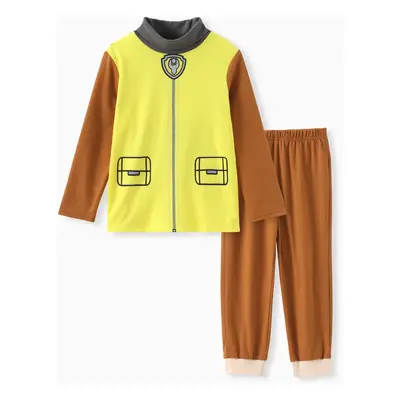 PAW Patrol Toddler Girl/Boy 2pcs Cosplay Long-sleeve T-shirt with Pants Set