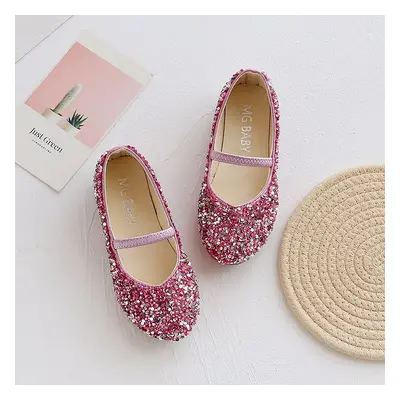 Toddler/Kid Round Toe Glitter Shoes