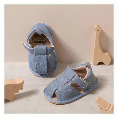 Baby Girl/Boy Basic Solid Color Velcro Prewalker Shoes Sandals