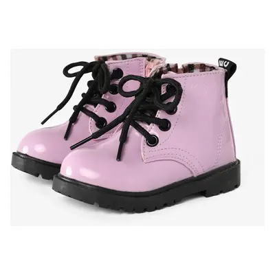 Toddler and Kids Solid Color Side Zipper Boots