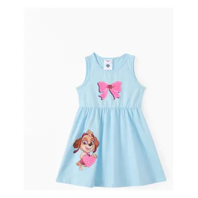 PAW Patrol Toddler Girl Skye Chase Marshall Rubble Naia/Cotton Sleeveless Dress